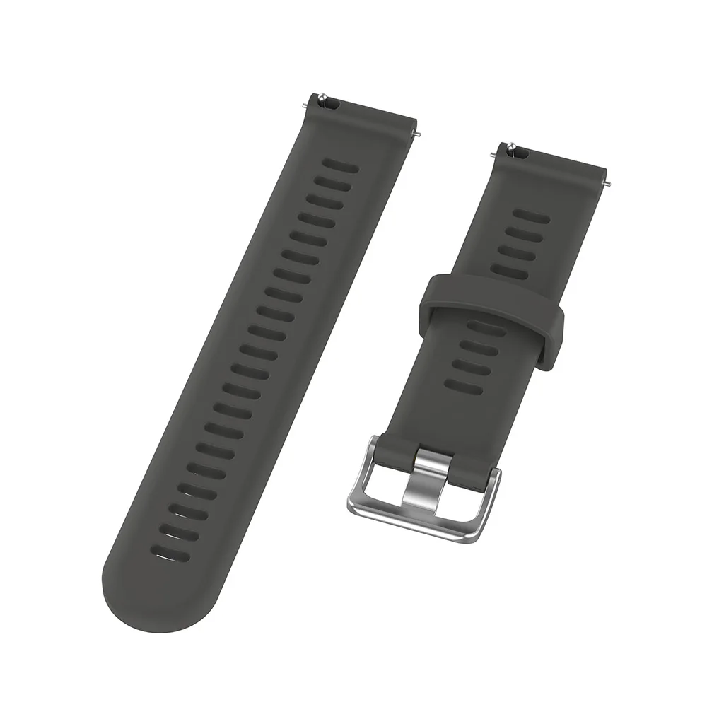 20 мм мягкий силиконовый ремень для Garmin VIVOMOVE HR Forerunner 645 Смарт часы ремешок