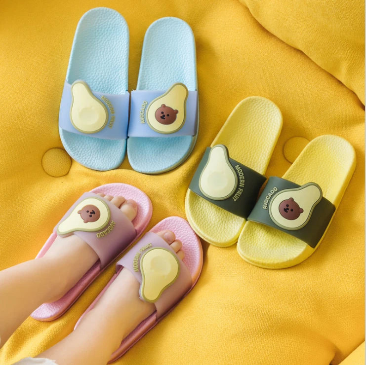 Zapatillas de de dibujos animados, sandalias de playa de verano para niñas, chanclas baño para niños pequeños, chanclas de interior, zapatos para el hogar del bebé|Zapatillas| - AliExpress