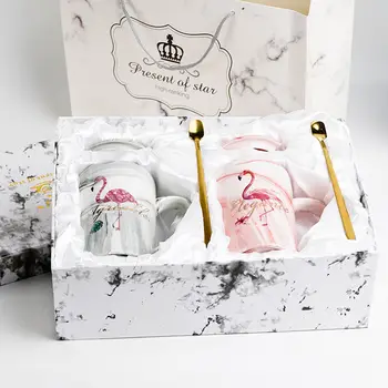 

Ceramic Cup Female Student Korean Cute Cup with Cover Spoon Cup Household Coffee Cup Couple Cup Milk Cup Ceramic Mug Cups and