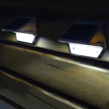 

Solar Powered AA Ni-Mh Convert Automatically Saving Outdoor 4 LED White Light
