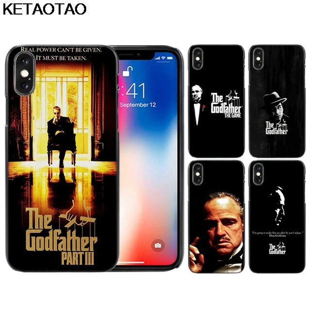 KETAOTAO Крестный отец черный чехол для телефона s для iPhone 5 6S 7 8 Plus X XS XR 11 Pro для samsung чехол Мягкий ТПУ резиновый силиконовый