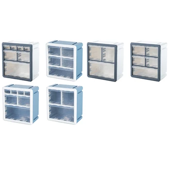 

Plastic Storage Box Cosmetic Organizer Desktop Multi-Layer Drawer Case Tools Bead Rings Jewelry Makeup Organizer