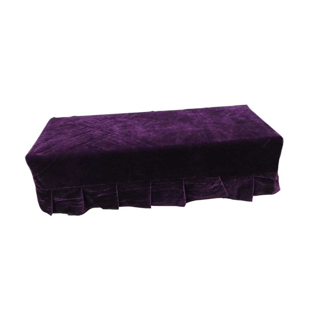 Dustproof Piano Stool Chair Bench Cover Pleuche Dust Protective Slip Sleeve Various size & color