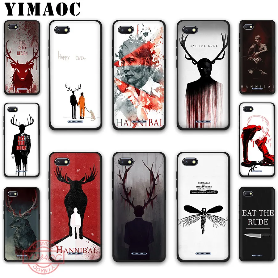 YIMAOC Ганнибал съесть груб Мягкий силиконовый чехол для Redmi K30 Poco X2 4A 8A Note 8T 4X 5A Prime |