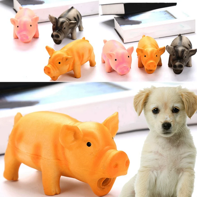 

Multi-color Dog Toy Latex Animal Squeaky Toy For Dog Puppy Molar Supplies Pet Interactive Sound Playing Tool
