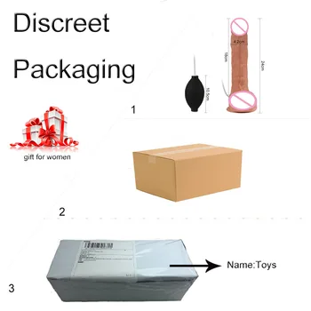 Big Strapon Ejaculating Dildo Realistic Penis Spraying Dick Suction Cup Dildos for Women sextoy consolador para mujer adult toy 6