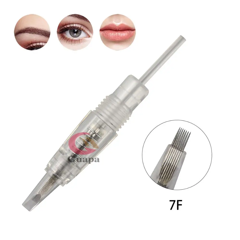 100 шт. иглы для перманентного макияжа бровей|tattoo needles|eyebrow tattoo needleneedles for |