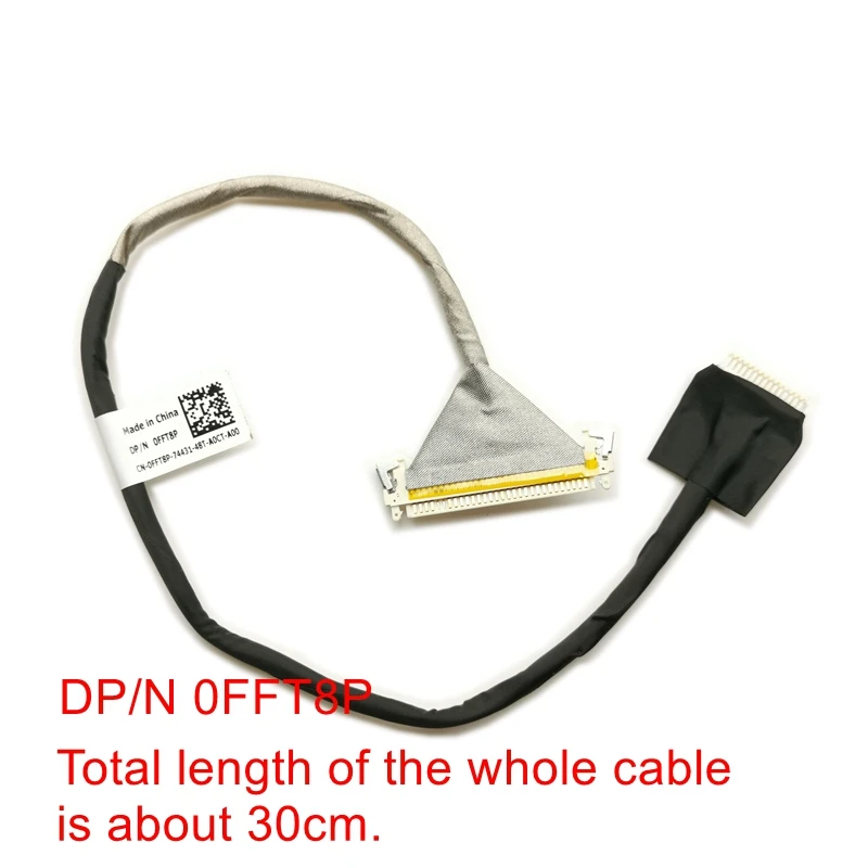 New Original Video screen Flex wire For Dell optiplex 2330 9010 9020 laptop LCD LED LVDS Display Ribbon cable DP/N 0HPDJW 0FFT8P