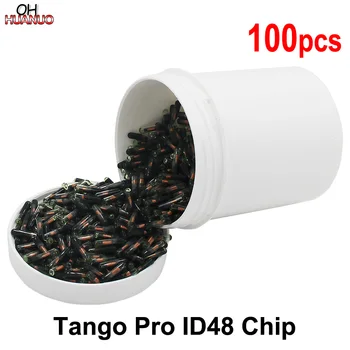 

Wholesale 100PCS, ID48 glass chip Auto Transponder Car Blank Key -Tango Pro Copy ID48 Chip for VW Skoda Seat for Audi