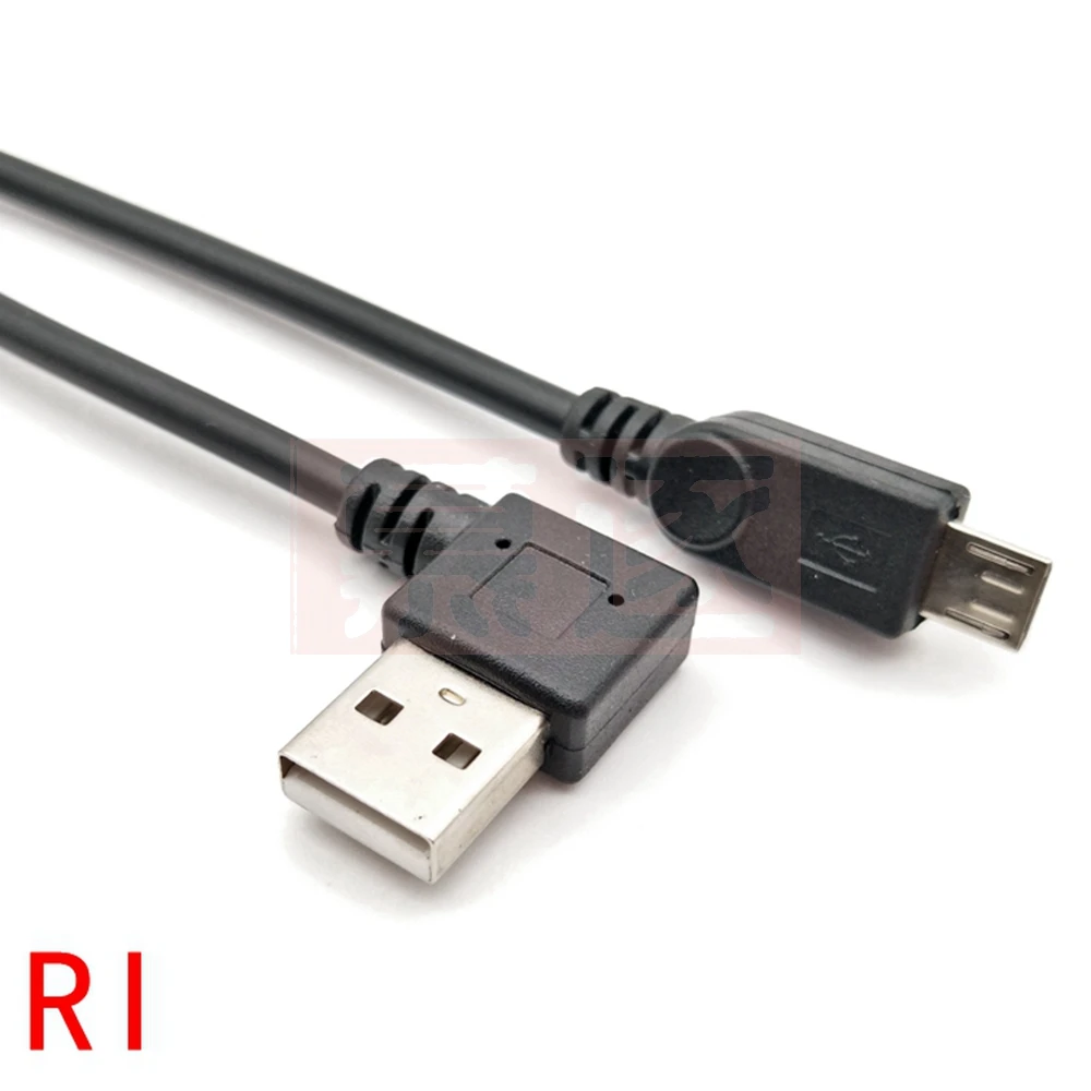 USB to Micro usb Short A Fast Charging Cable Elbow 90 Degree USB C Micro Data Cable For All Smartphones