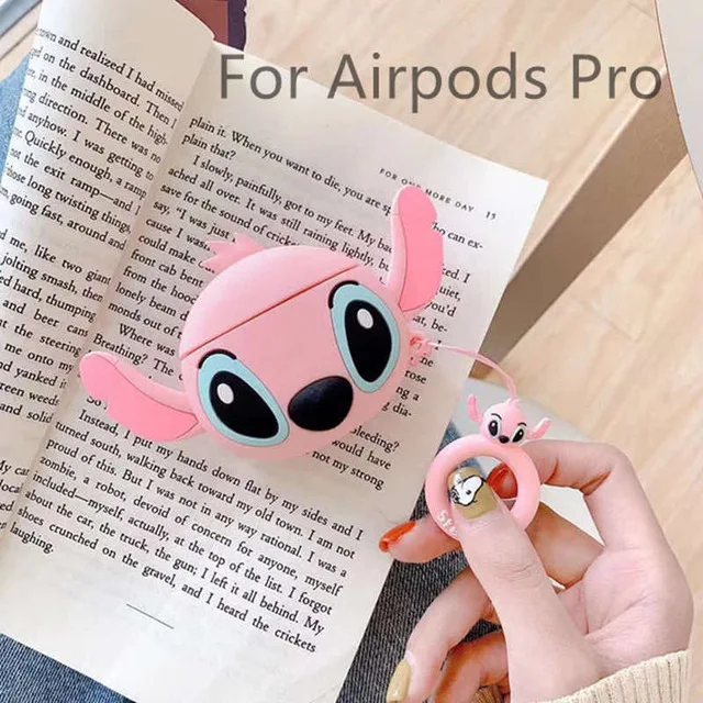 Милый мультяшный беспроводной Чехол для наушников для Apple AirPods Pro, силиконовый чехол для зарядки наушников для Air pods Pro 3, защитный чехол - Цвет: 04
