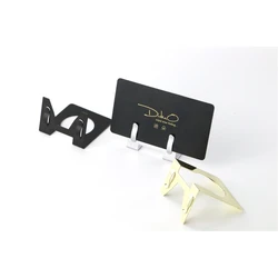 Porte étiquette en métal, 20 pièces, Clip d'affichage de carte de nom de bureau, panneau de Table, Photo, Clip de mémo, support d'étiquette de prix 