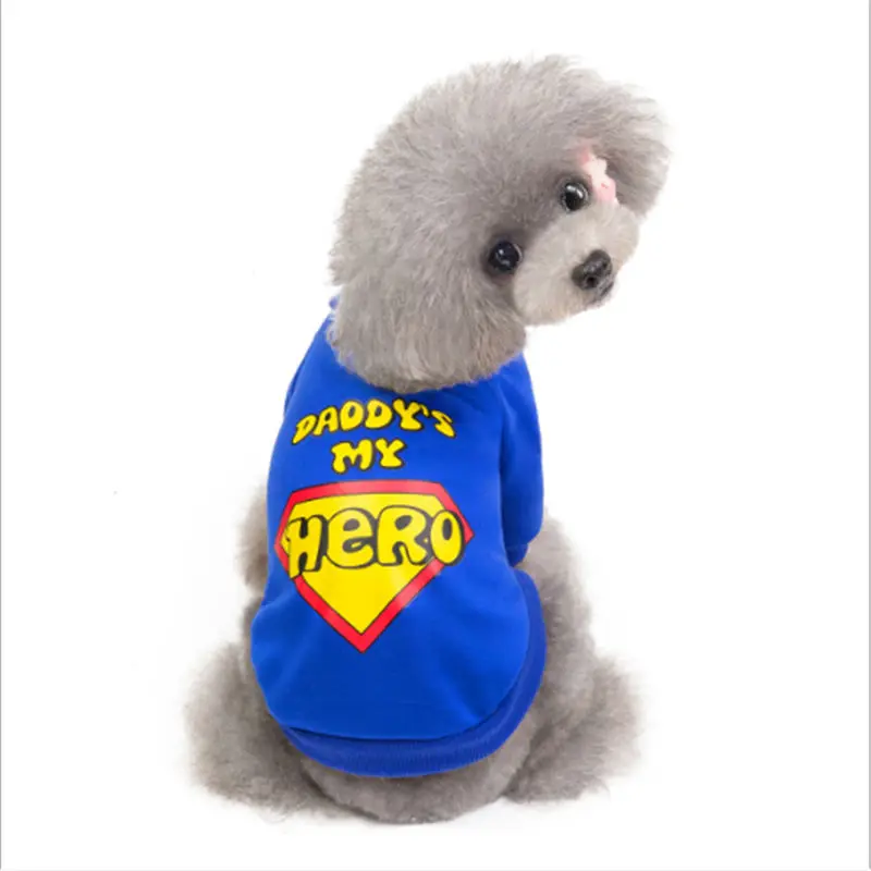 

Cute Pet Dog Clothes Cartoon chihuahua dog clothes Soft Dogs Clothes Pet Clothing Cotton Coats For Small Pet dog