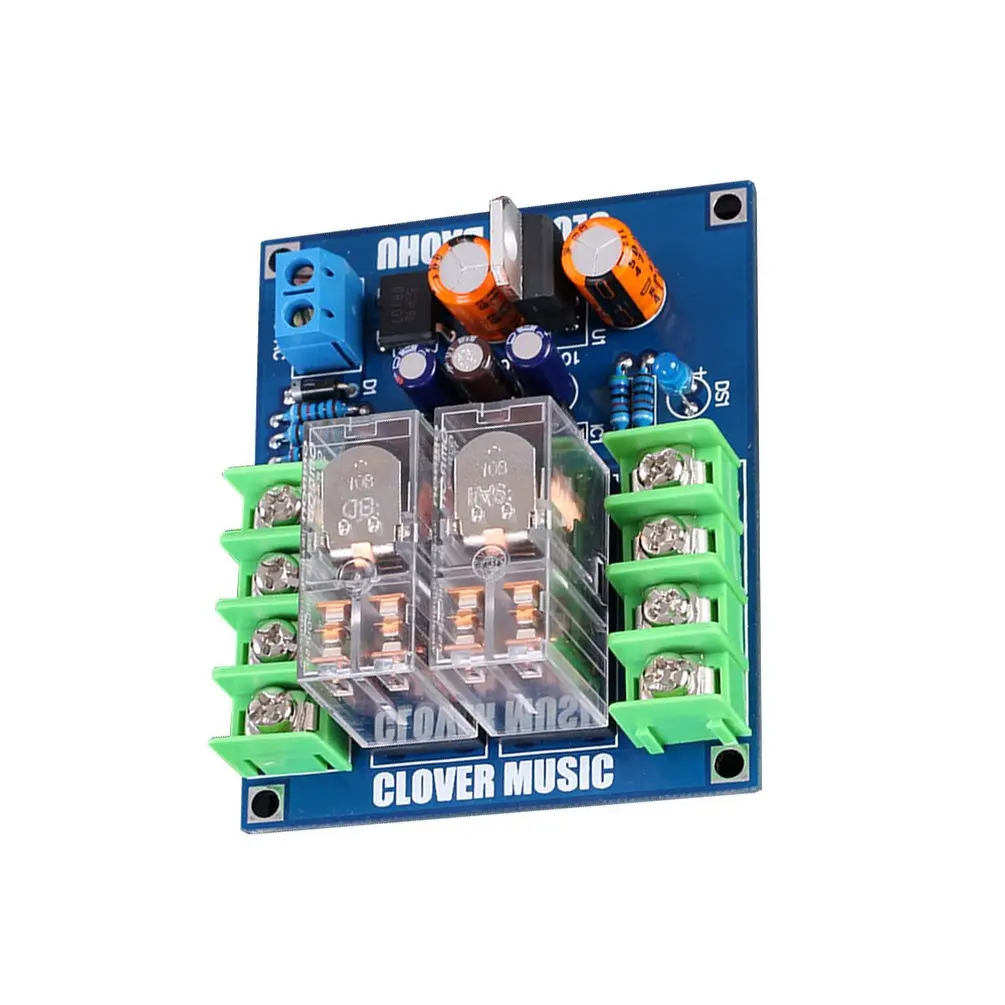 Двойной Acron реле 7812 Upc1237 динамик Рог Защита доска для Diy Ac12-24V Us Bc200 Upc1237 релейная плата защиты