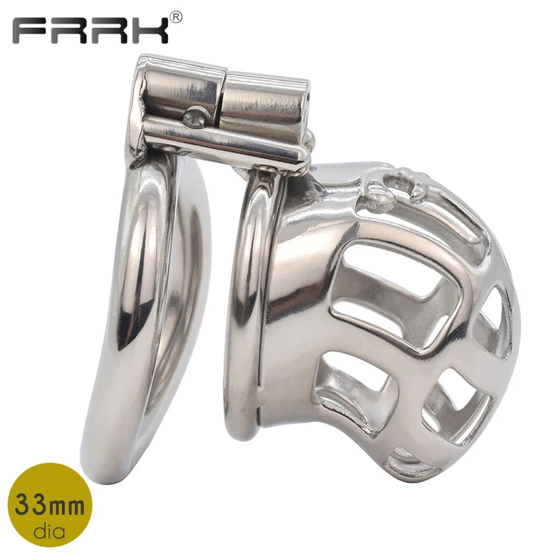 FRRK Chastity Cage Mamba Cock Ring with Allen Screw Lock for Men BDSM Adult Shop Sex Toys Bondage Belts Device Intimate Product | Красота и