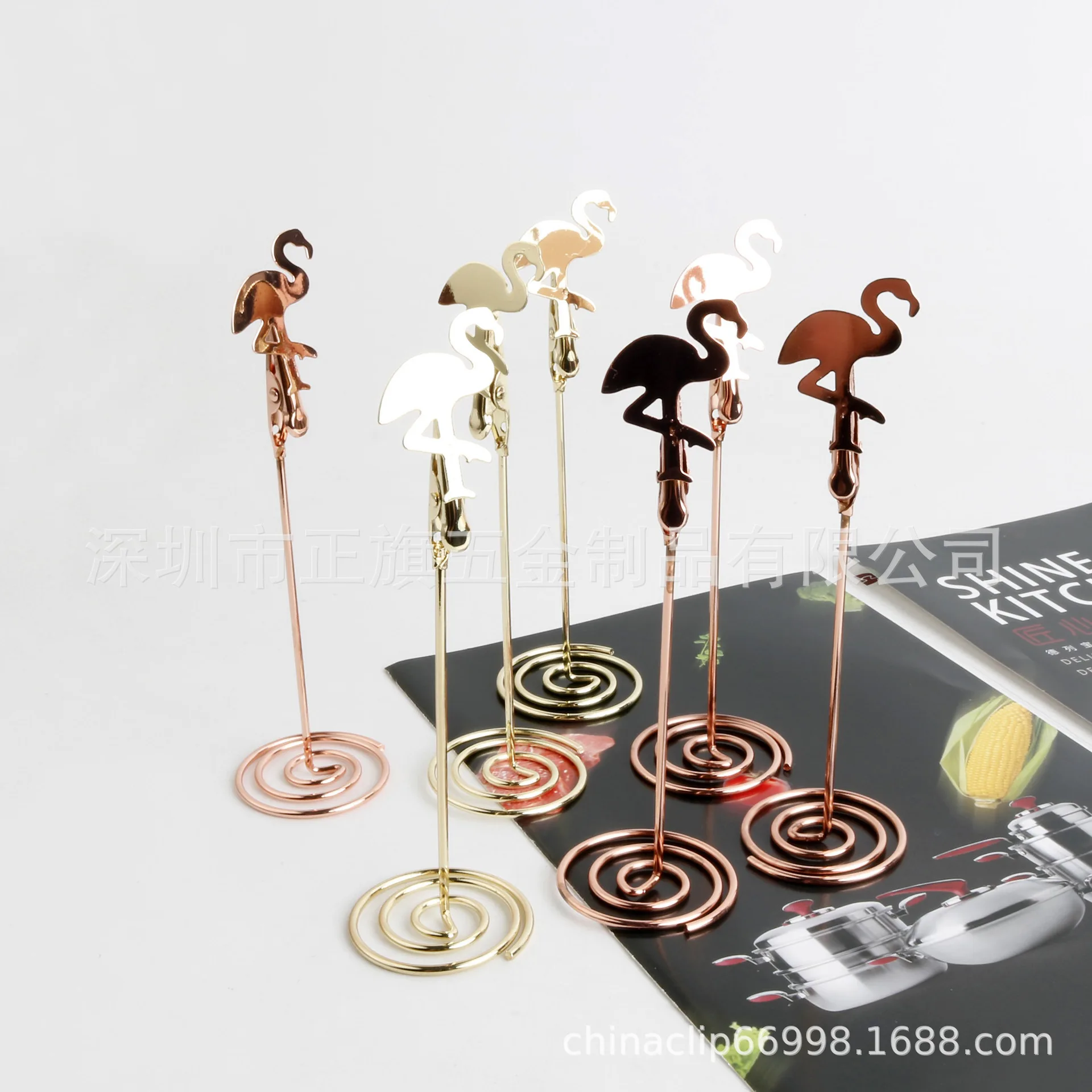 Cross Border Source Currently Available Metal Silver 85 Mm Heart Shape Circle Star Notes Folder Message Folders the Same Day Del