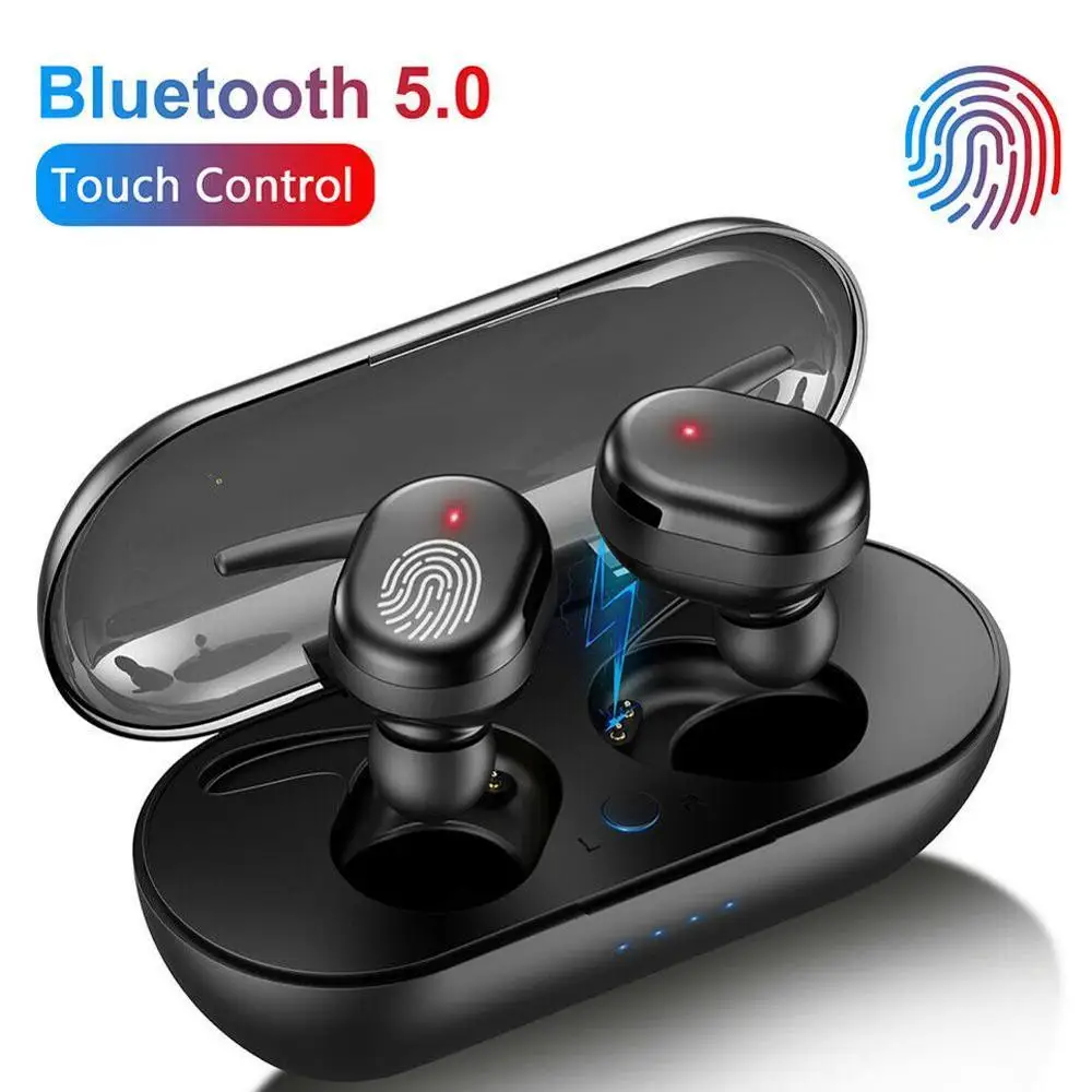 Latest Wireless Headphones Bluetooth 5 0 Earphone TWS HIFI Mini In ear Sports Running Headset Support iOS Android Phones HD Call