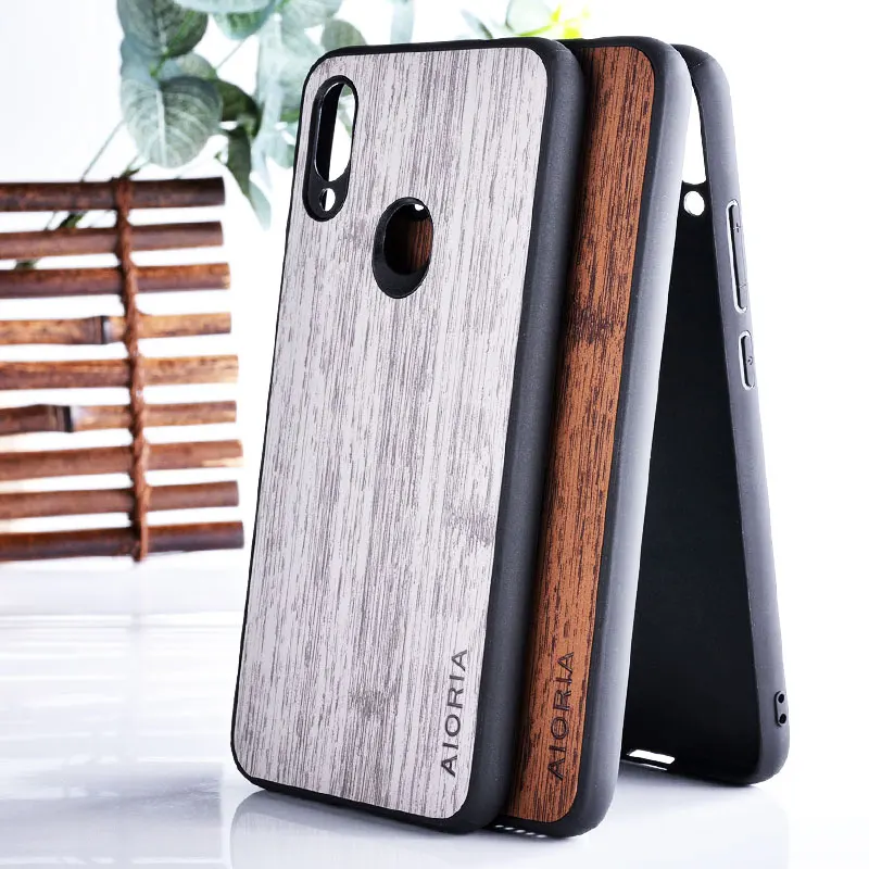 BambooLike case for Xiaomi Redmi Note 7 Pro 7A 6 6A mi8 mi9 SE Lite 5 Good touching feel anti finger print No dirty coque