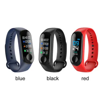 

Multifunction Smart Bracelet Sleep Monitoring Heart Rate Monitor 0.96inch Smart Wristband Message Watch