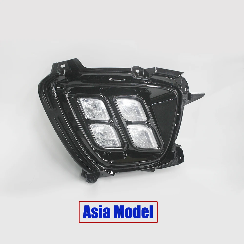 1 Pair DRL Daytime Running Light Fog Lamp Cover For Kia Sorento