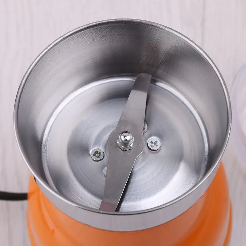 Molinillo de café eléctrico de acero inoxidable, fresadora para el hogar, cocina, 220V