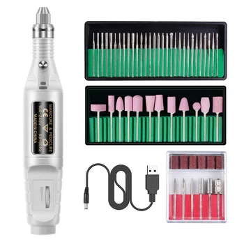 

1 Set Electric Nail Grinder Kit Household Nail Sander Set Special Nail Polishing Machine for Home