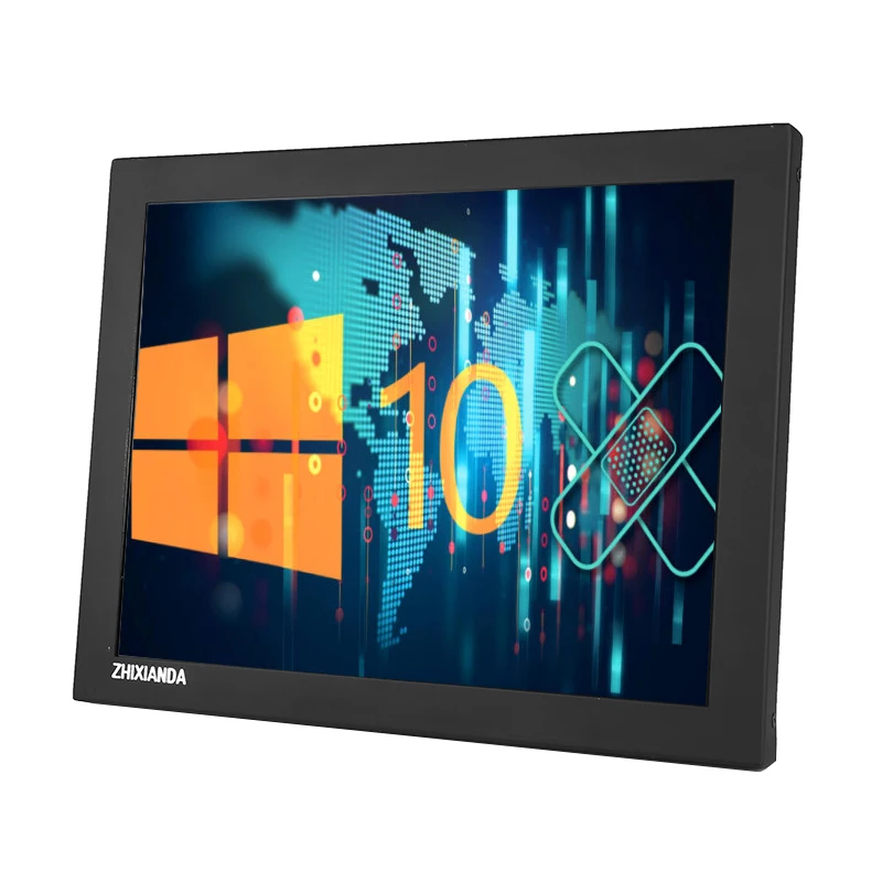 ЖК-монитор G12 с металлическим корпусом 12 дюймов 1024x768 VGA HDMI 4:3 дешевый TFT