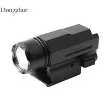 Портативный светодиодный дальномер из алюминиевого сплава, прицел для винтовки, фонарь, водонепроницаемый, прочный, ударопрочный фонарь для активного отдыха