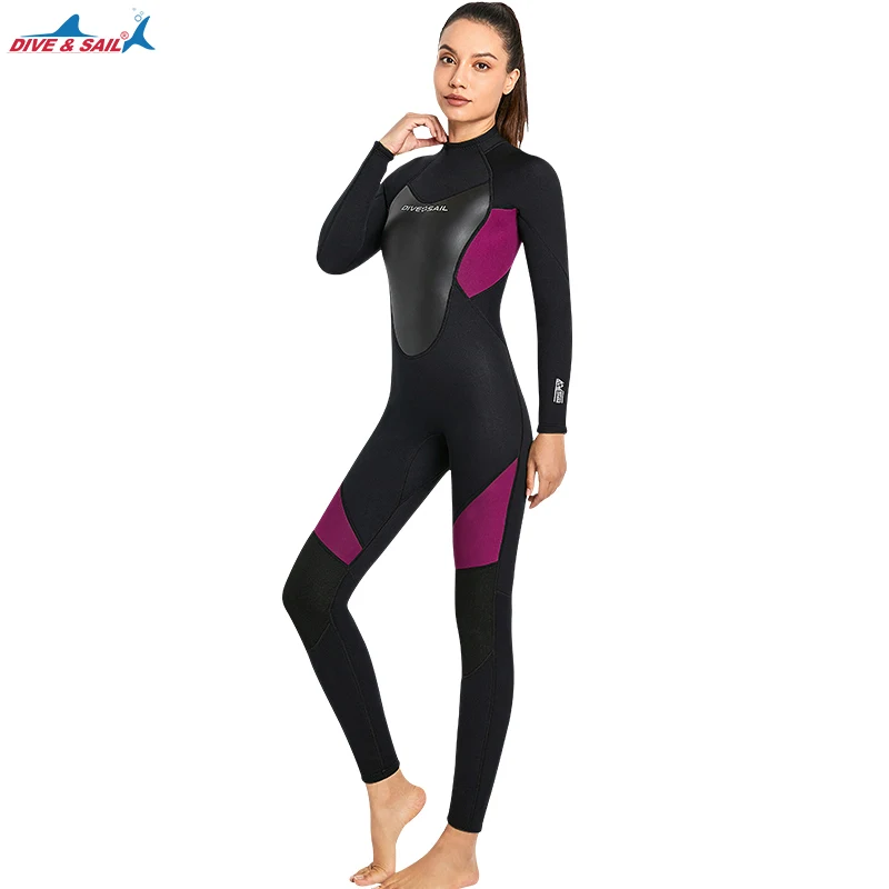 3mm Neoprene Wetsuit Women Scuba Diving Suit Underwater Fishing Wetsuit  Surf Clothes Spearfishing Snorkeling Kitesurf Wet Suit - Wetsuits -  AliExpress