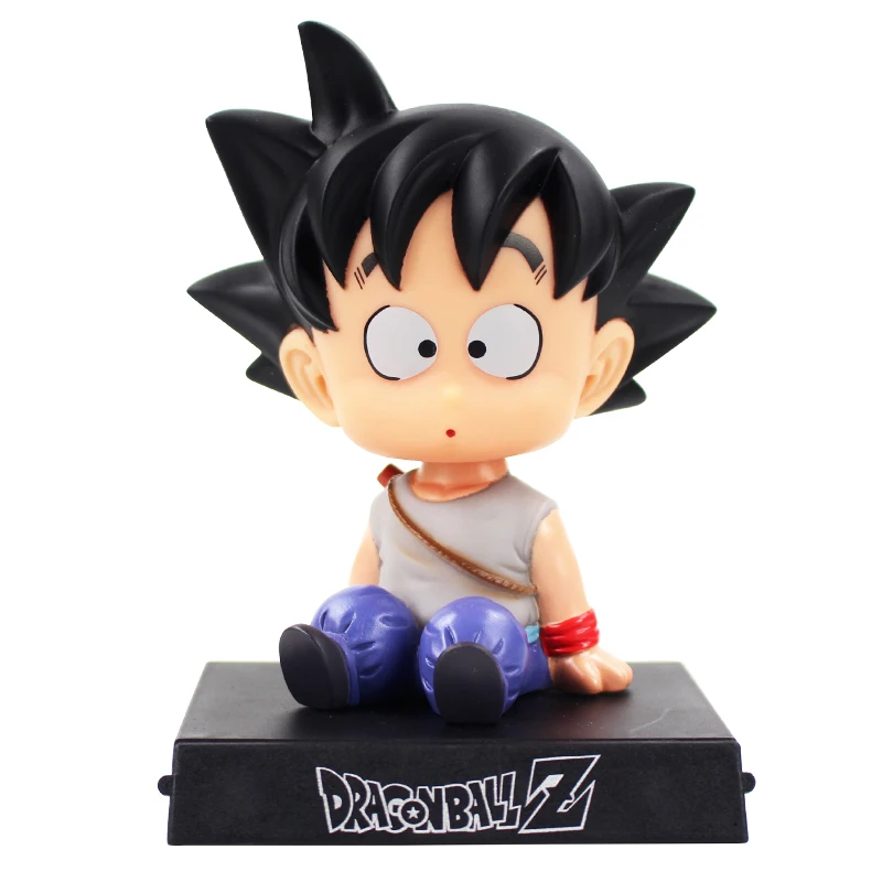 Bobble Head Dragon Ball Z Son Goku Krillin Shake Head держатель телефона кронштейн ПВХ фигурка Супер Марио Наруто Джек игрушки - Цвет: K-opp bag