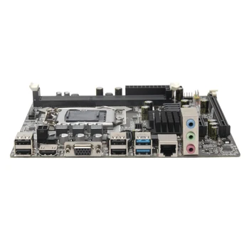 

For Desktop LGA 1150 MicroATX Stable Motherboard Control Board Quick Transmist Computer For Intel H81 CPU Built-in DDR3 Memory