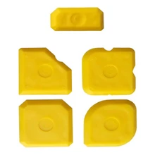 5 шт. набор инструментов для скребка Набор для затирки Гладкий шпатель инструмент для обустройства дома набор инструментов для уплотнения клея цемента клей для стекла