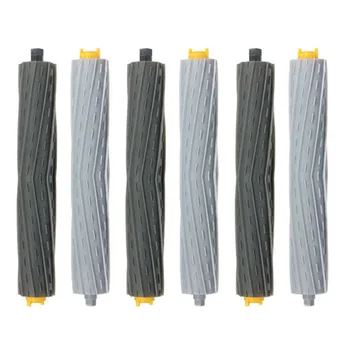 

Cleaning Tool Free Roller Rubber Replacement Home Use Vacuum Cleaner Parts Extractor Textured for iRobot 800