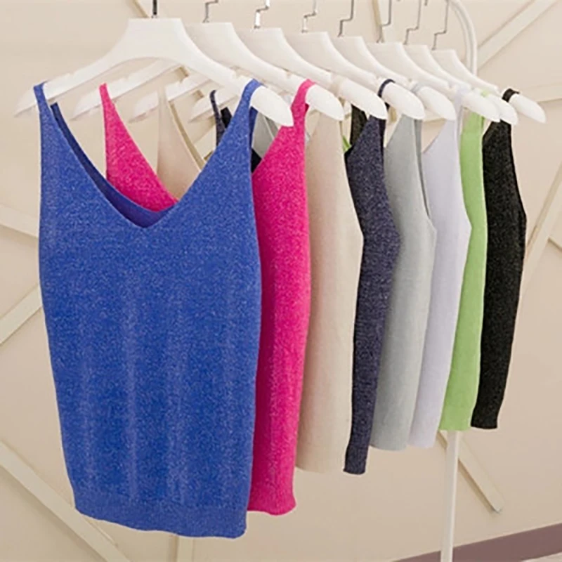 

Tank Top Sexy Crop Top Women Sleeveless Top Women Cropped Vest Underwear Women Haut Femme Camiseta Tirantes Mujer Топ Женский