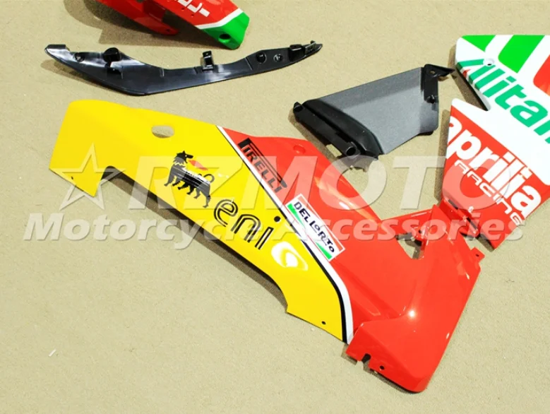 Литьевая Форма ABS Обтекатели комплект подходит для Aprilia RSV4 1000 2009- 09 10 11 12 13 14 пользовательский номер 3