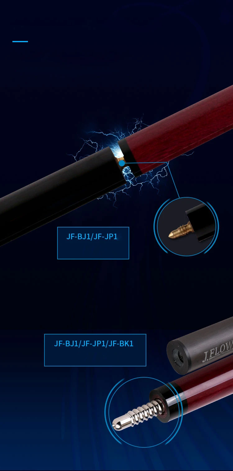 JFLOWERS JF-BJ1 бильярдный пул удар и прыжок кий карбоновый tecnology Профессиональный карбоновый кий tecnology палка биллард брейк прыжок кий