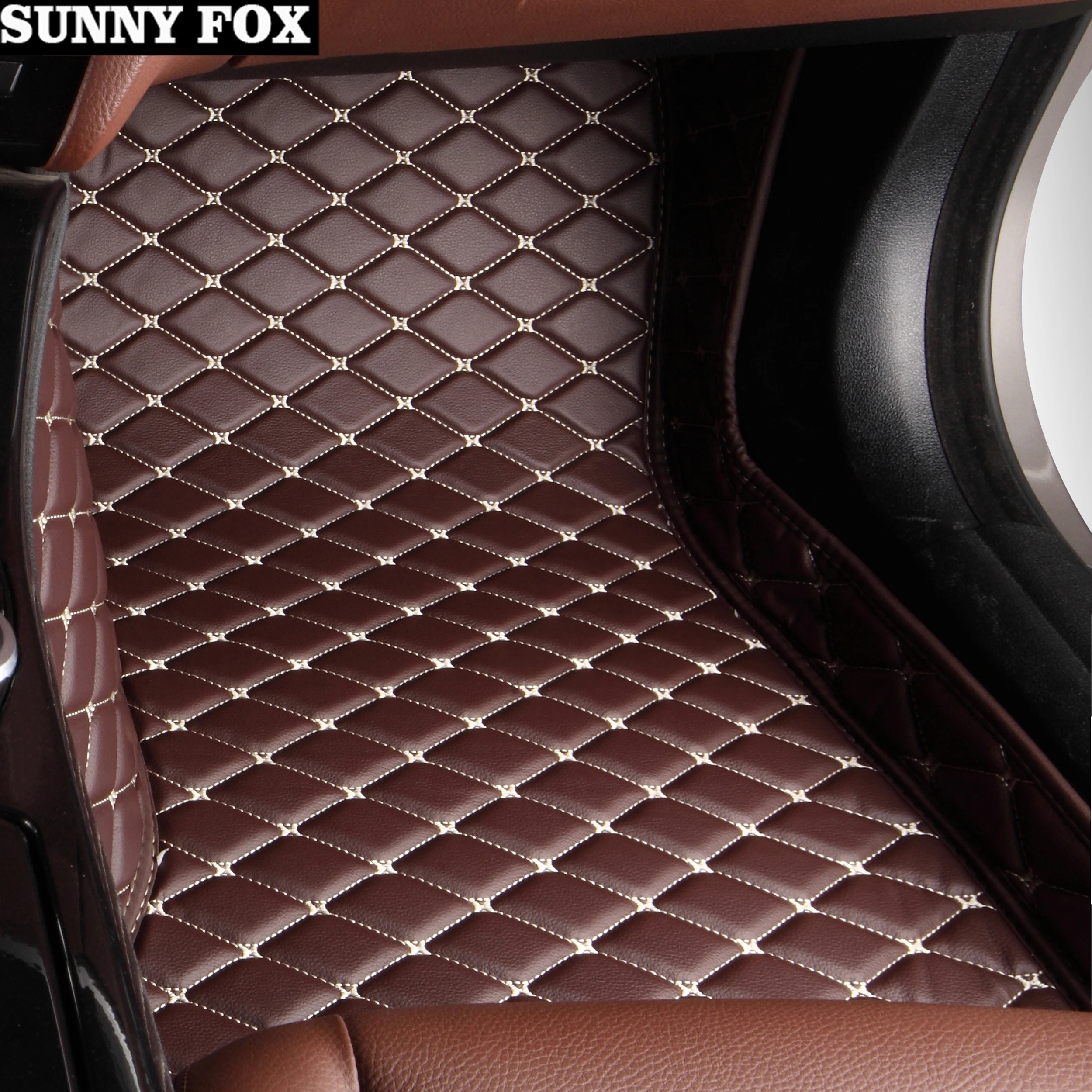 &quotАвтомобильные коврики SUNNY FOX для Toyota Land Cruiser 200 Prado 150 120 Highlander FJ Crusier стайлинга