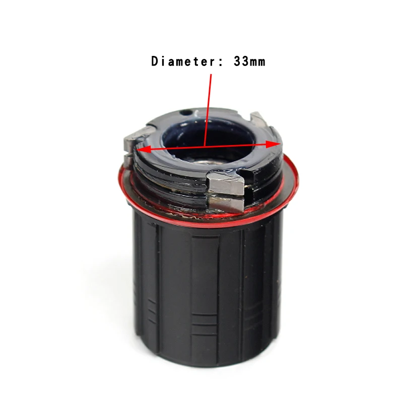 Aluminum Alloy Freehub Bike Rear Hub Parts, MTB Road Bicycle Column Foot, Cassette Body, 3 Pairs, 8 S, 9 S, 10 S, 11S