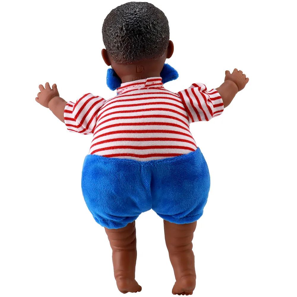 12 дюймов клоун шутка черная кукла цвет волос 30 см reborn baby кукла хлопок волосы страшный reborn Цирк Клоун черный день всех святых