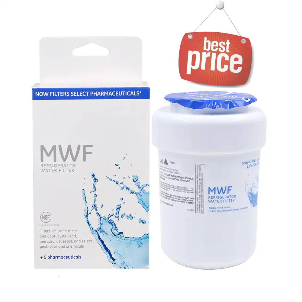 GE MWF General Electric 1 pack Refrigerator water purifier filter replacement