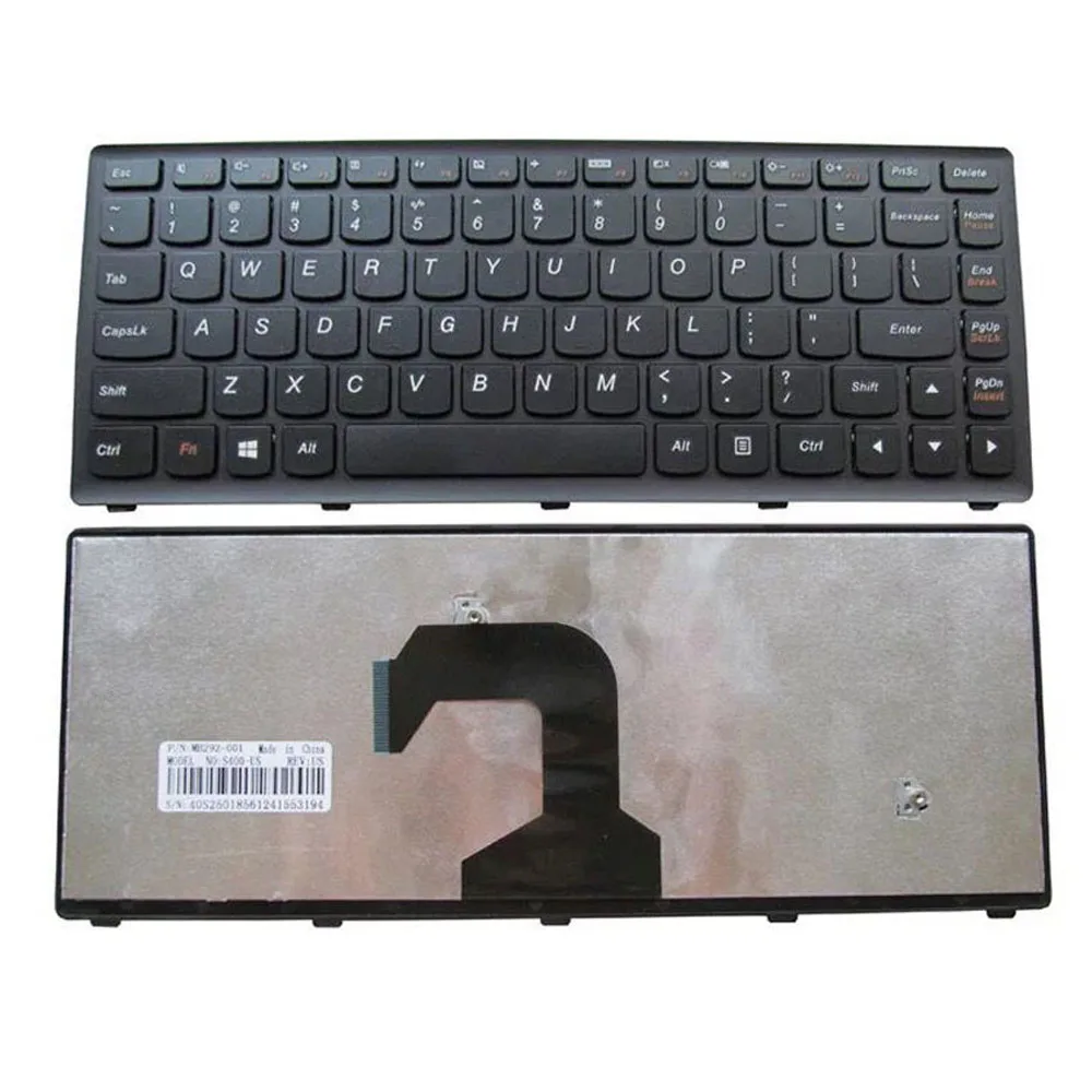 New Keyboard for Lenovo S300 S405 S400 S400T S415 S435 S410 S305 Laptop US Language Blackpin 