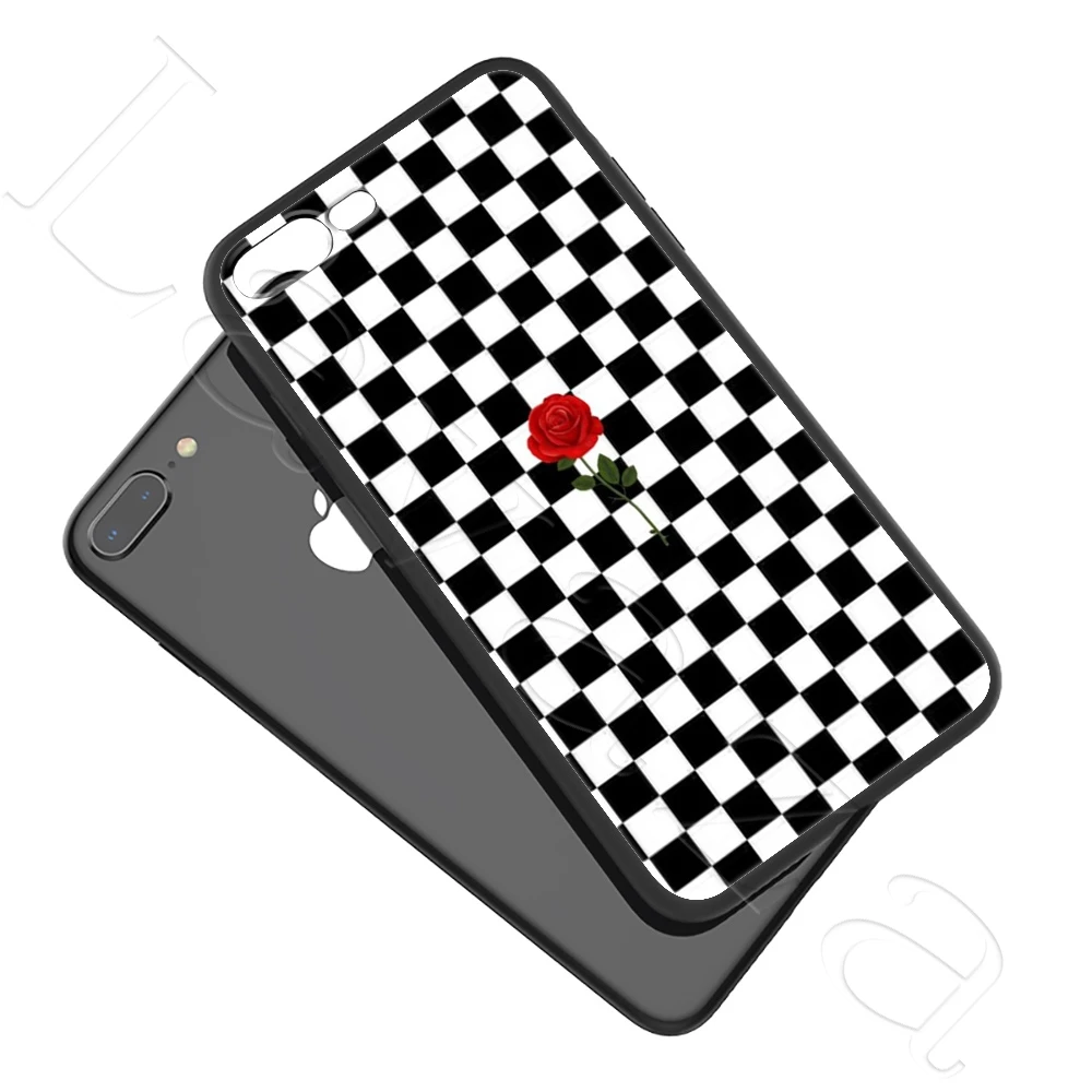 Lavaza шахматная доска клетчатый силиконовый мягкий чехол для iPhone 11 Pro XS Max XR X 8 7 6 6S Plus 5 5S SE