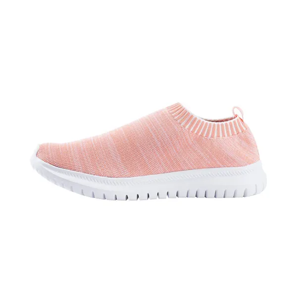 Xiaomi Youpin YQ Досуг Дышащие и легкие ботинки для ходьбы, летающий Трикотажный верх, летняя спортивная обувь для мужчин и женщин пары - Цвет: Pink 38