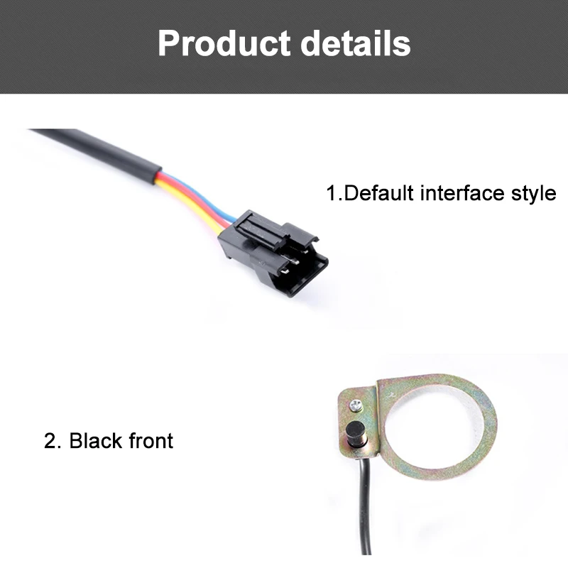 スピードセンサー加工品　１／３仕様　マグネット８個 直径約3.5cm 8☆YAMAHA☆PAS用☆カスタムスピードセンサ☆マグネット8個の