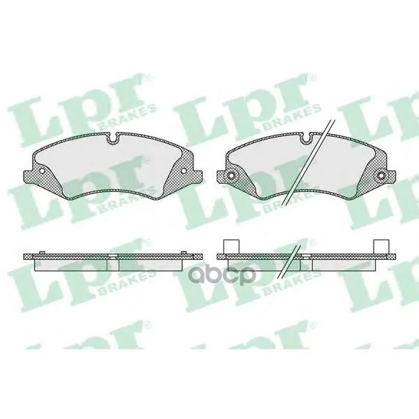 Колодки Тормозные Land Rover Discovery 09-/Range Rover Sport 09- Передние Lpr 05p1616 Lpr арт. 05P1616