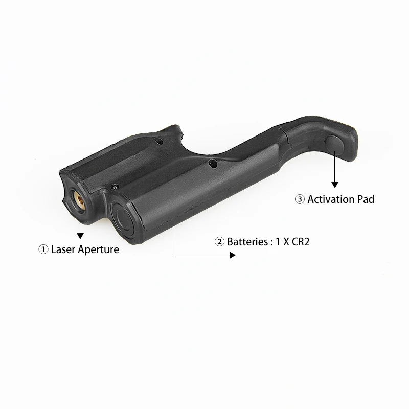 Тактика зеленый лазерный прицел лазерные прицелы для AR-15 для 1911