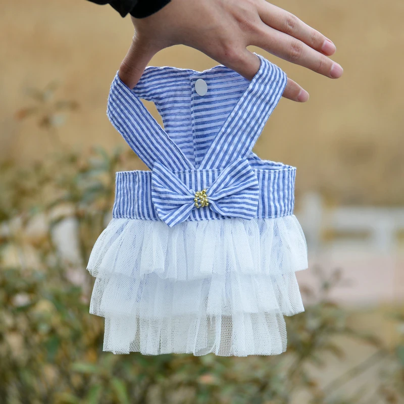 Cat Dog Wedding Dress Summer Dog Clothes Skirt Princess Dresses Puppy york Yorkie Pomeranian Poodle Bichon Maltese Dog Clothing