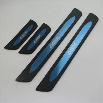

Car Accessories For Mitsubishi Asx 2013-2017 2018 2019 2020 Car Door Sill Kick Cover Scuff Plate Protector Guard Sticker Trims