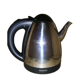 

Electric Kettle Stainless Steel Travel Household Kitchen Fast Heating 1.8L Water Boiler Pot Anivich