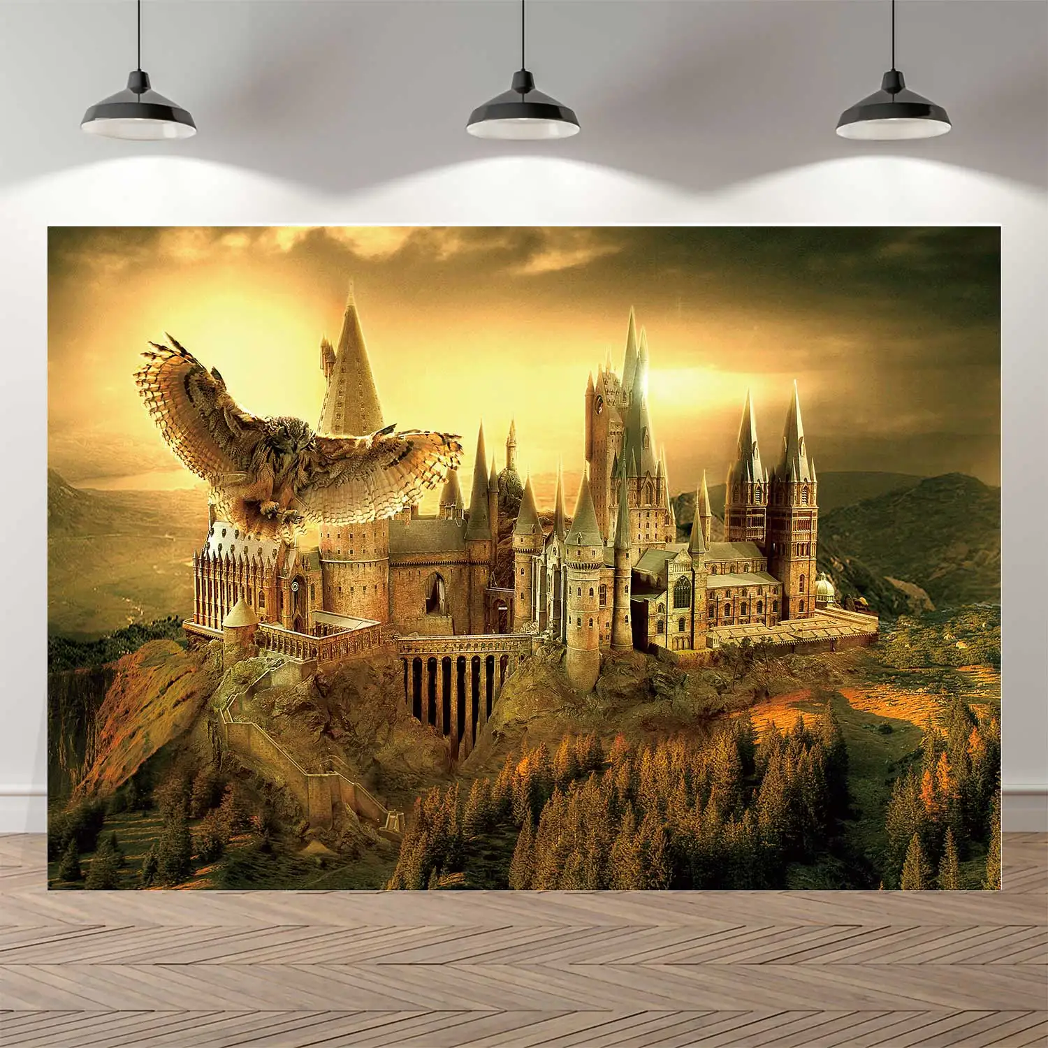 Photo Backdrop SeekPro Castle Magic for Children Party Halloween